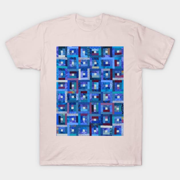 Blue Note Quilt T-Shirt by JeanGregoryEvans1